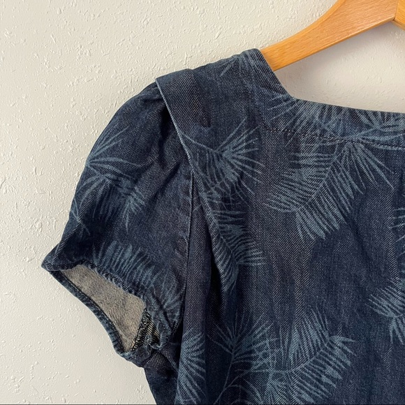 Fidelity Denim Corey Crop Tropical Drifter Size Medium - Picture 5 of 12